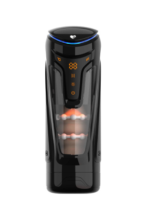 Мастурбатор инновационный Amovibe Warrior с пенетрацией и массажем бусинами