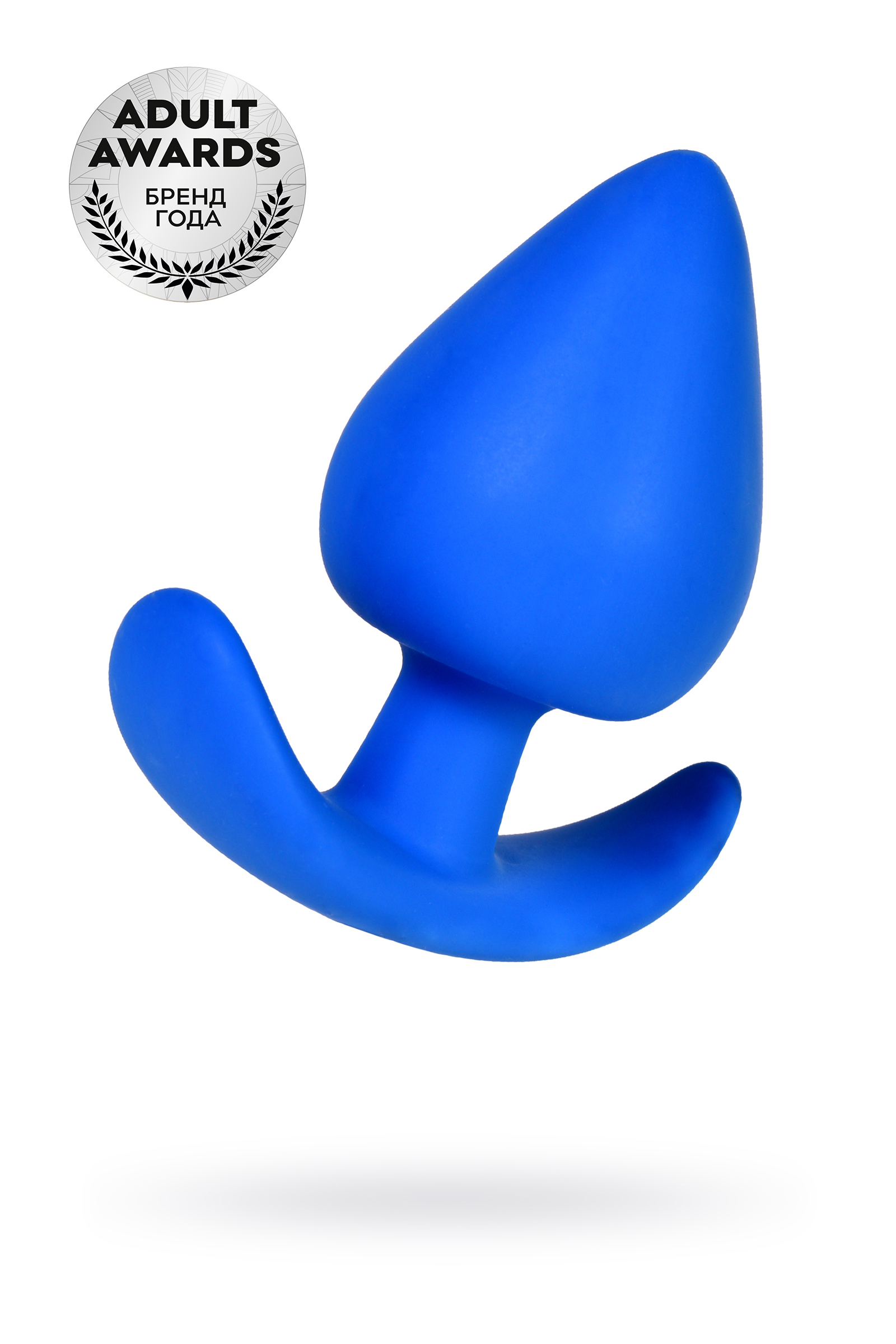 Втулка анальная TOYFA A-Toys, синяя, 8,3 см, Ø 4,1