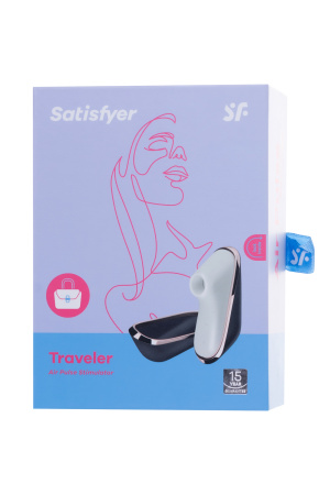 Стимулятор клитора бесконтактный (вакуум-волновой) Satisfyer Pro Traveler