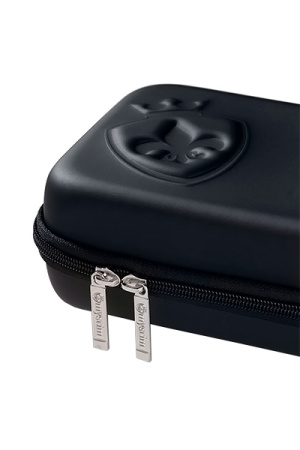 Вибратор Mystim Daring Danny силиконовый с электростимуляцией черный, 27 см