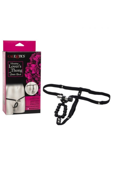 Стимулирующие трусики с вибрацией Vibrating Lovers Trong With Stroker Beads