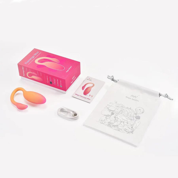 Вибратор Magic Motion Flamingo Max оранжевый