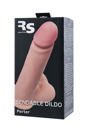 Фаллоимитатор  реалистичный  TOYFA RealStick Elite DILDO, TPR, телесный, 23,5 см