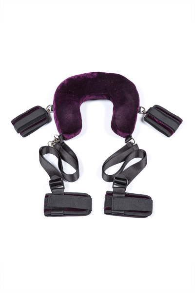 Комплект бондажный Romfun Magical Pillow, чёрный