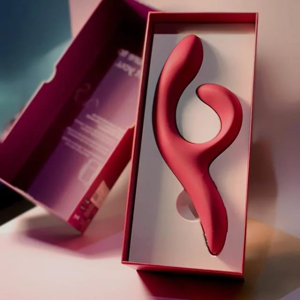 Вибратор для пар WE-VIBE Nova 2 розовый,силикон,21,7 см.