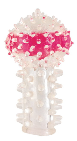 Вибронасадка Toyfa, Прозрачная, 6,5 см, Ø 2