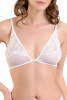 Бралетт Erolanta Odette с застежкой спереди (54-56), белый, XXXL