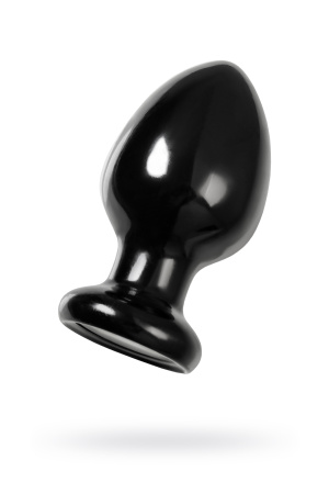 Анальная втулка TOYFA POPO Pleasure Cetus β, PVC, черная, 13 см, Ø 6,8 см