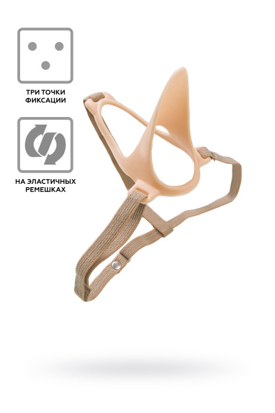 Эректор LoveToy полужёсткая поддерживающая ""ложечка"" с фиксацией