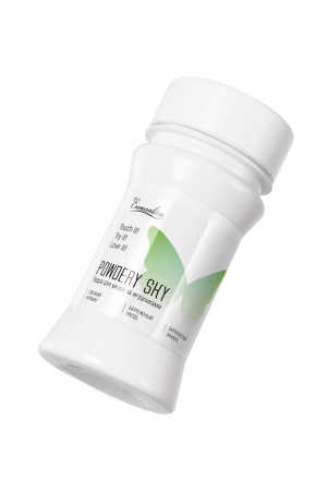 Пудра для ухода за игрушками Eromantica «Powdery Sky», с ароматом мяты, 40 г