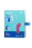 Вибромассажер Satisfyer Sexy Secret, силикон, красный, 8,5 см