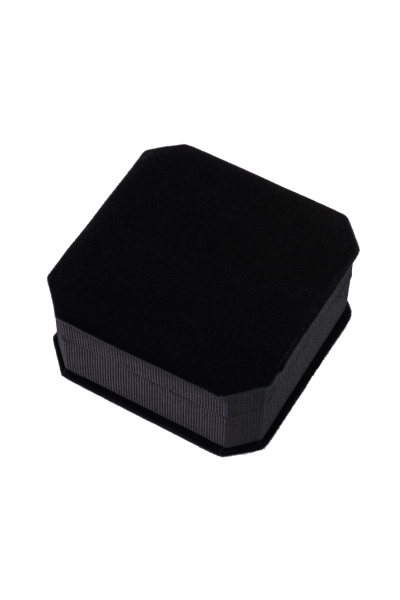 Анальная втулка TOYFA Metall, металл, серебрянная, с черным  кристаллом, 7,5 см, Ø 3 см