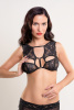 Бралетт кружевной Erolanta Lingerie Collection, черный, (42-44)
