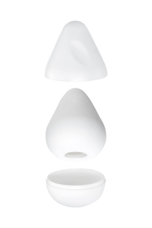 Аксессуар для эротического массажа Eromantica Velvet, TPE, белый