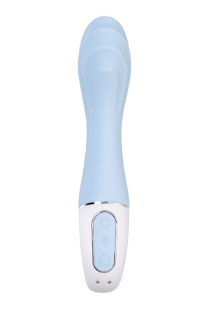 Нереалистичный вибратор Satisfyer Air Pump Vibrator 5, голубой