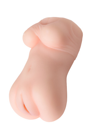 Мастурбатор реалистичный TOYFA Juicy Pussy Cherry Ripe, Softskin, телесный, 15см