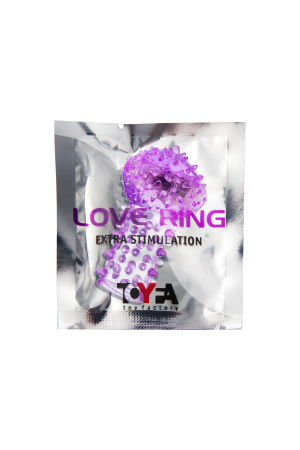 Вибронасадка Toyfa, Фиолетовая, 6 см, Ø 2