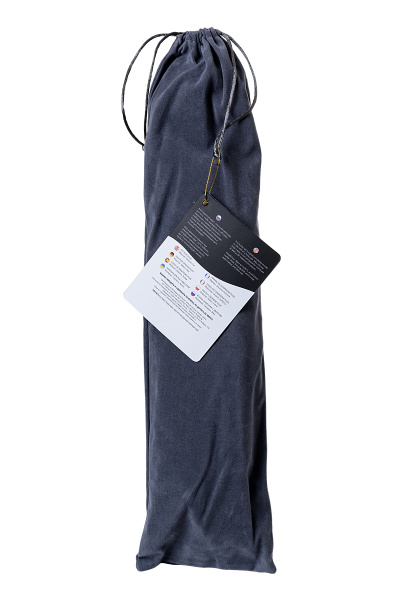 Анальная втулка с хвостом TOYFA POPO Pleasure, Бело-фиолетовая, 45 см, Ø 2,7