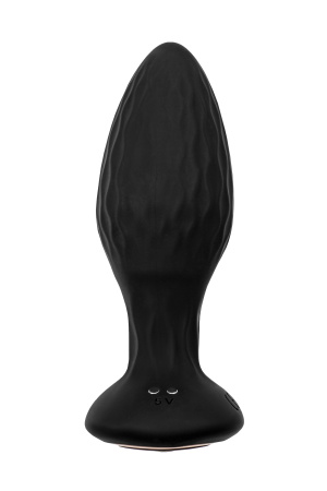 Анальная вибровтулка с ротацией POPO Pleasure Tucana, с управлением от приложения и пульта, силикон