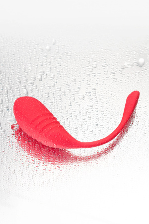 Виброяйцо Lovense Vulse, силикон, красный, 20,3 см