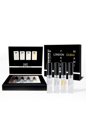 Сет феромонов  для мужчин из 4 ароматов по 5 мл.